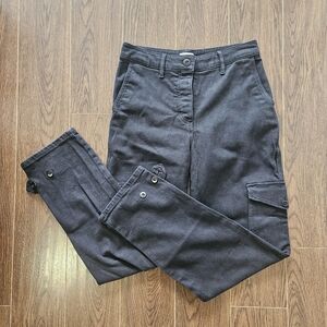 Wilfred Free Modern Cargo Pant High-Waisted Black Size 4